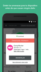 Screenshot 4 Antivirus + Seguridad |Lookout android