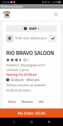 Captura 5 Rio Bravo Saloon, Limassol, Cyprus android