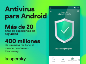 Screenshot 2 Kaspersky Antivirus Android Gratis - Seguridad android