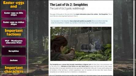 Captura 12 The Last Of Us 2 Guide of Game windows