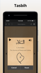 Captura de Pantalla 4 99 Names of Allah with Meaning and Audio android