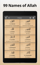 Screenshot 14 99 Names of Allah with Meaning and Audio android