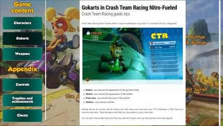 Screenshot 8 Crash Team Racing Nitro-Fueled Unofficial Game Guide windows