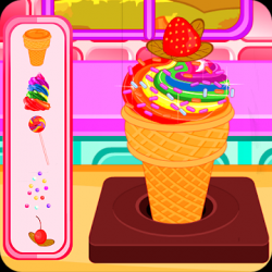 Captura 1 Rainbow Ice Cream Cooking android