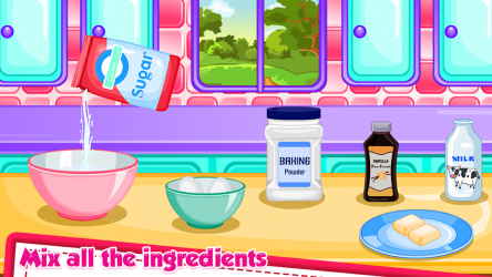 Capture 3 Rainbow Ice Cream Cooking android