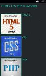 Captura 2 HTML5, CSS, PHP & JavaScript windows