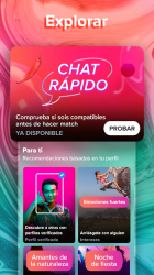 Captura 4 Tinder - Match. Chat. Date. android