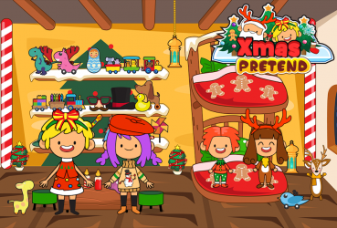 Imágen 4 My Pretend Christmas - Santa Friends Holiday Party android