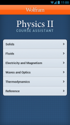 Screenshot 2 Physics II Course Assistant android