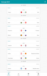 Captura 9 Eurocopa App 2020 en 2021 Resultados y Calendario android