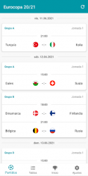 Imágen 4 Eurocopa App 2020 en 2021 Resultados y Calendario android