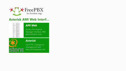 Screenshot 5 FreePBX Admin Sales Brochure Windows 8.1 windows