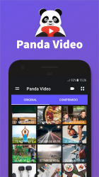 Capture 2 Comprimir Videos - Panda Video Compressor android