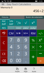 Captura de Pantalla 6 Easy Touch Calculadora windows