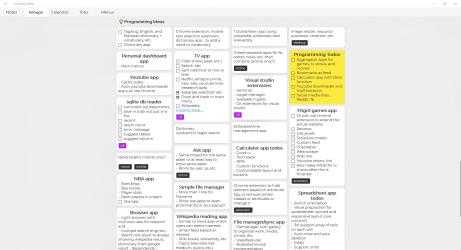 Captura de Pantalla 1 OneKeep Notes: Todos, Planner, & Project Management windows