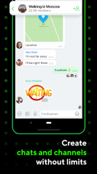 Screenshot 2 ICQ: Video Calls & Chat Rooms android
