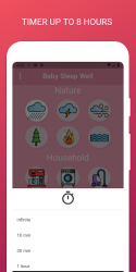 Screenshot 4 Baby Sleep Well Free - White Noise & Lullaby android