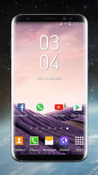 Screenshot 8 Reloj digital Galaxy S8 Plus android
