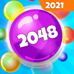 Screenshot 1 Roll Merge 3D - 2048 Puzzle android
