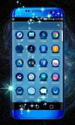 Screenshot 3 Blue Flame Theme android
