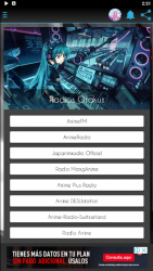 Screenshot 2 RadioChat Otaku (Online) android