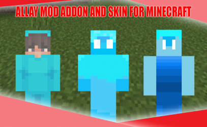 Capture 7 Allay mobs mod for Minecraft android