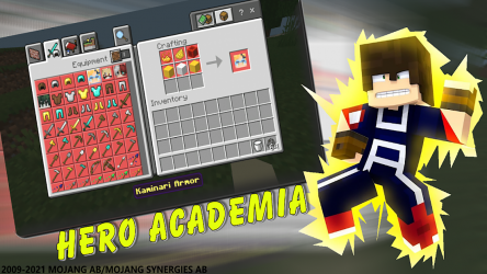 Captura de Pantalla 10 Mod My Hero Academia: Boku Mob android