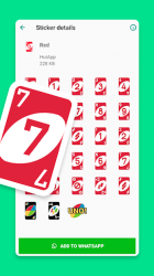 Screenshot 5 Stickers de UNO para WhatsApp WAStickerApps android