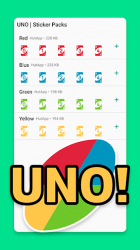 Imágen 2 Stickers de UNO para WhatsApp WAStickerApps android