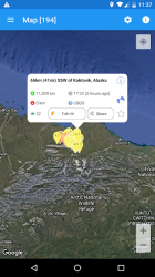 Captura de Pantalla 4 Terremoto + Alertas, Mapa y Info android