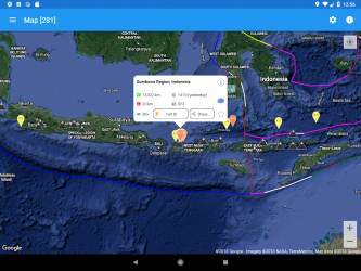 Captura de Pantalla 9 Terremoto + Alertas, Mapa y Info android