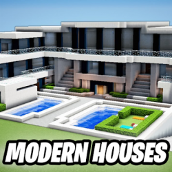 Captura 1 Modern House Maps for Minecraft PE - MCPE Mansions android