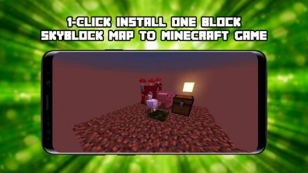 Captura de Pantalla 4 One Block Map for Minecraft android