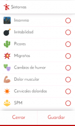 Screenshot 5 Diario menstrual - Calendario android