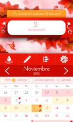 Captura 2 Diario menstrual - Calendario android