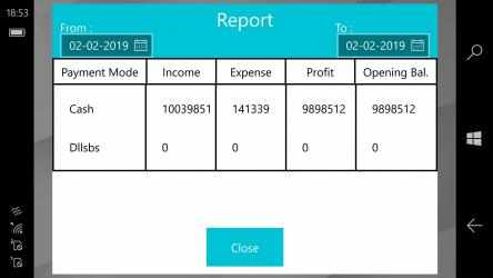 Capture 2 Income Expense Tracker windows