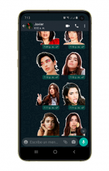 Captura de Pantalla 2 Stickers de Dua Lipa ❤️ android
