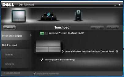 Screenshot 1 Dell Touchpad Assistant windows