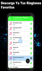 Captura 3 Ringtones de música electrónica android