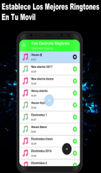 Captura 4 Ringtones de música electrónica android