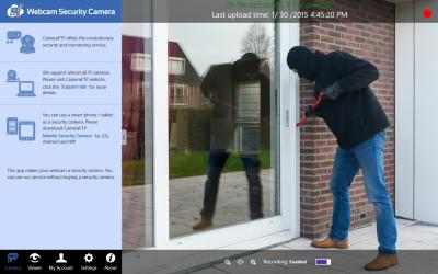 Captura de Pantalla 1 Webcam Security Camera windows