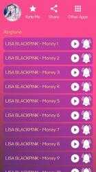 Screenshot 8 LISA BLACKPINK - MONEY Solo Single Song & Ringtone android