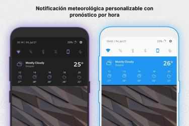 Screenshot 5 Overdrop Weather - Predicción Animada y Widget android