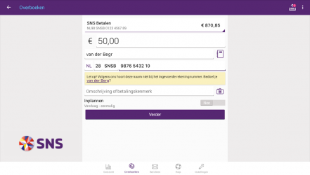 Captura de Pantalla 9 SNS Mobiel Bankieren android