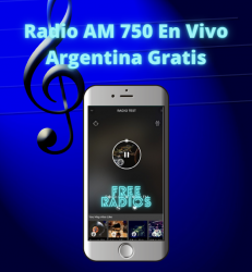 Captura 2 Radio AM 750 En Vivo Argentina Gratis android