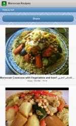 Captura de Pantalla 2 Recipes from Morocco windows