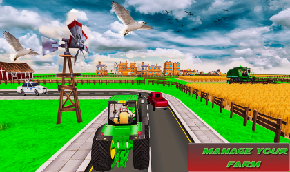 Captura 6 Mega Tractor Simulator - Farmer Life 2019 android