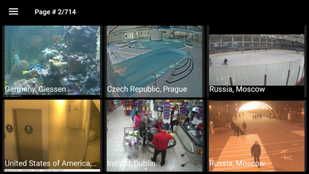 Screenshot 2 Live Camera – Earth CCTV IP webcams video en línea android