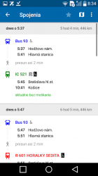 Screenshot 6 Cestovné poriadky CP android