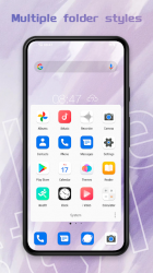 Screenshot 8 Cool R Launcher for Android 11 android